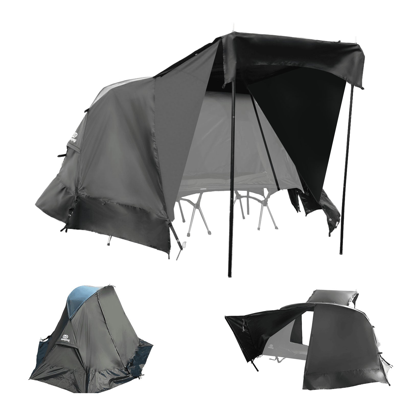 ヒマラヤ登山　ICI スタードーム　ゴアテックス　フライシートE01020 タイムセール中】GOGlamping SKY EYE CT コットテント専用フライ