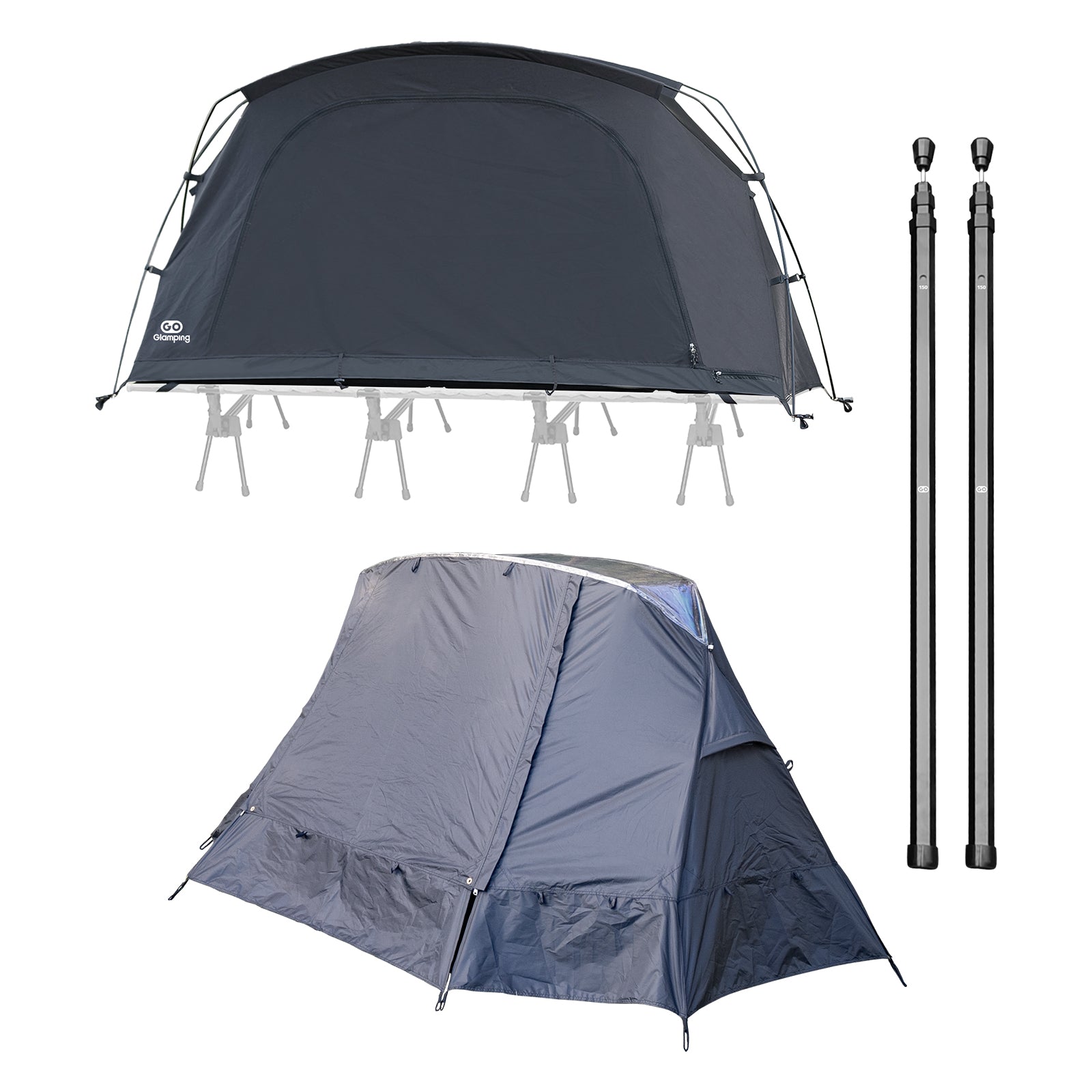 GOGlamping SKY EYE CT 自立式 コットテント TC & フライシート[テント