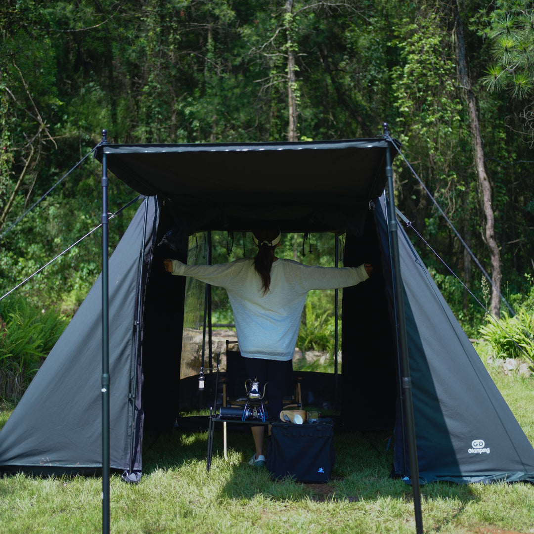 【キャンプ祭り】【25%OFF】CABIN ロッジテント TC