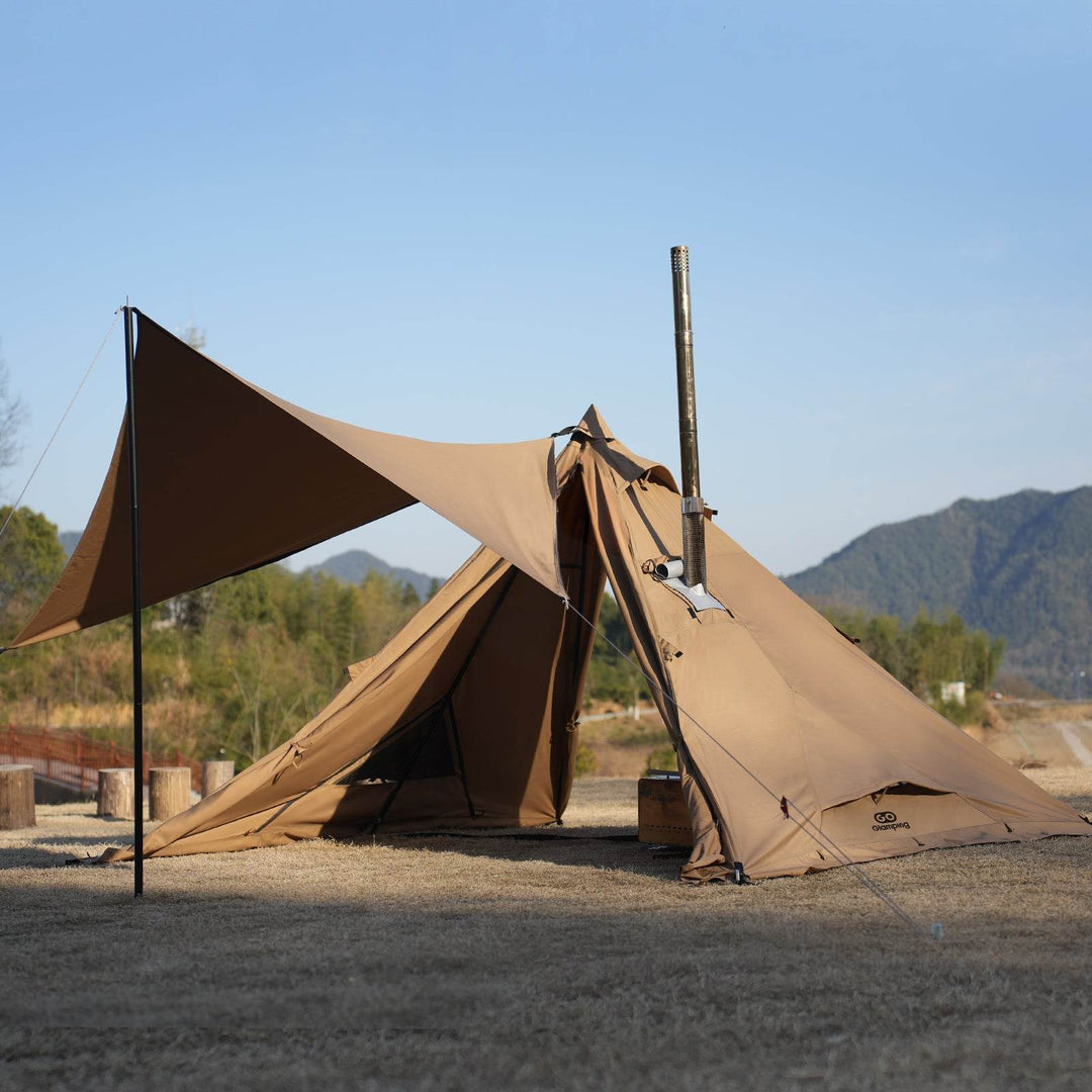 【年中最大Prime Day Sale】【絶版品】【20%OFF】山稜 二又ティピーテント TC 180 - GOGlamping