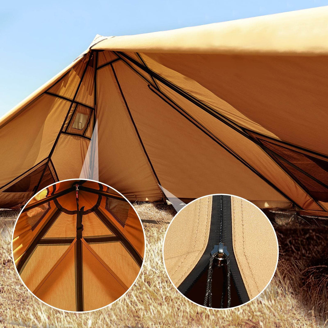 【年中最大Prime Day Sale】【絶版品】【20%OFF】山稜 二又ティピーテント TC 180 - GOGlamping