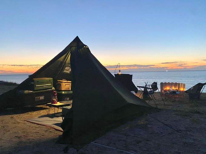 【年中最大Prime Day Sale】【絶版品】【20%OFF】山稜 二又ティピーテント TC 180 - GOGlamping