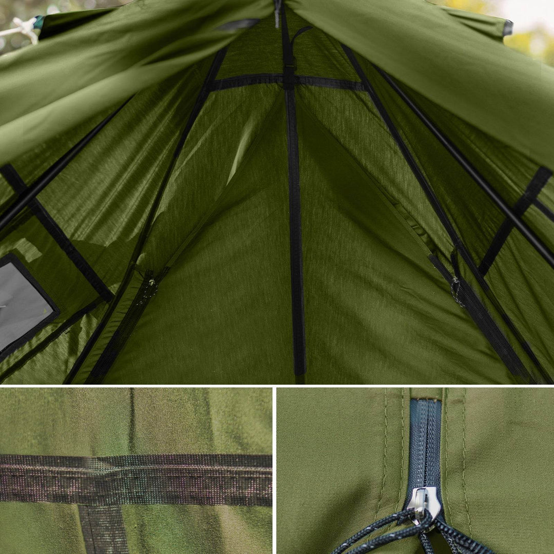 【年中最大Prime Day Sale】【絶版品】【20%OFF】山稜 二又ティピーテント TC 180 - GOGlamping