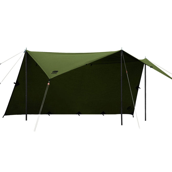 【年中最大Prime Day Sale】【20%OFF】HENGEN+ スクエアタープ TC 295/350/400 - GOGlamping