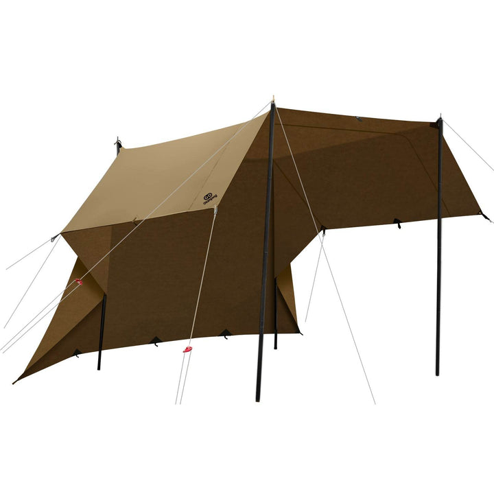 【年中最大Prime Day Sale】【20%OFF】HENGEN+ スクエアタープ TC 295/350/400 - GOGlamping