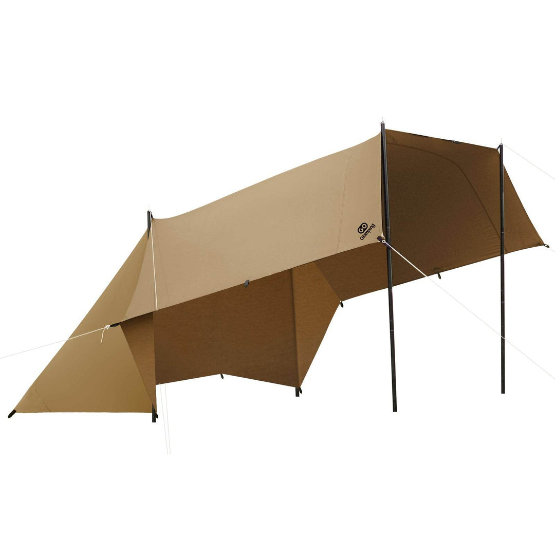 【年中最大Prime Day Sale】【20%OFF】HENGEN+ スクエアタープ TC 295/350/400 - GOGlamping