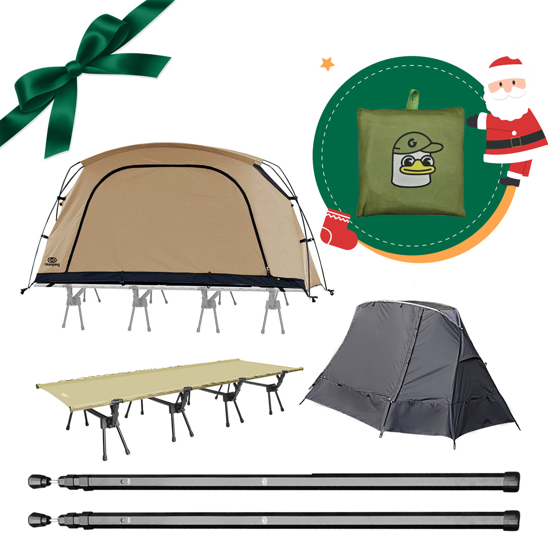 【クリスマス限定セット】【特価35980円】SKY EYE CT PLUS 自立式 コットテント TC セット 4点