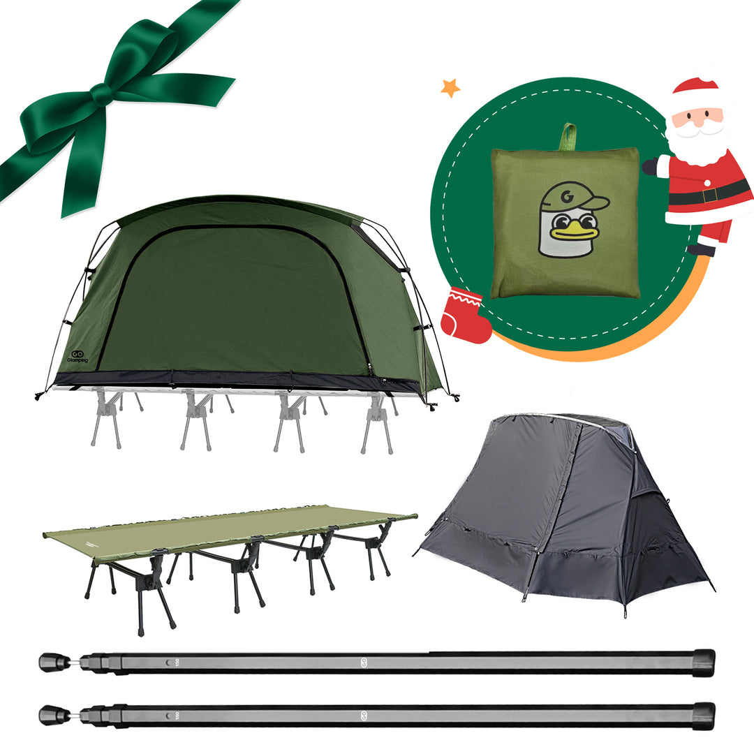 【クリスマス限定セット】【特価35980円】SKY EYE CT PLUS 自立式 コットテント TC セット 4点