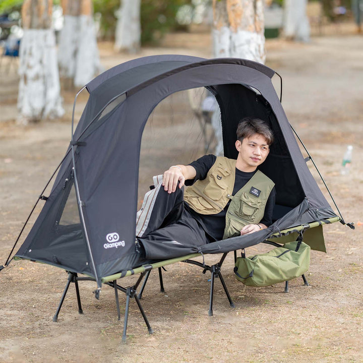 【GW Sale】【25%OFF】SKY EYE CT 自立式 コットテント TCセット
