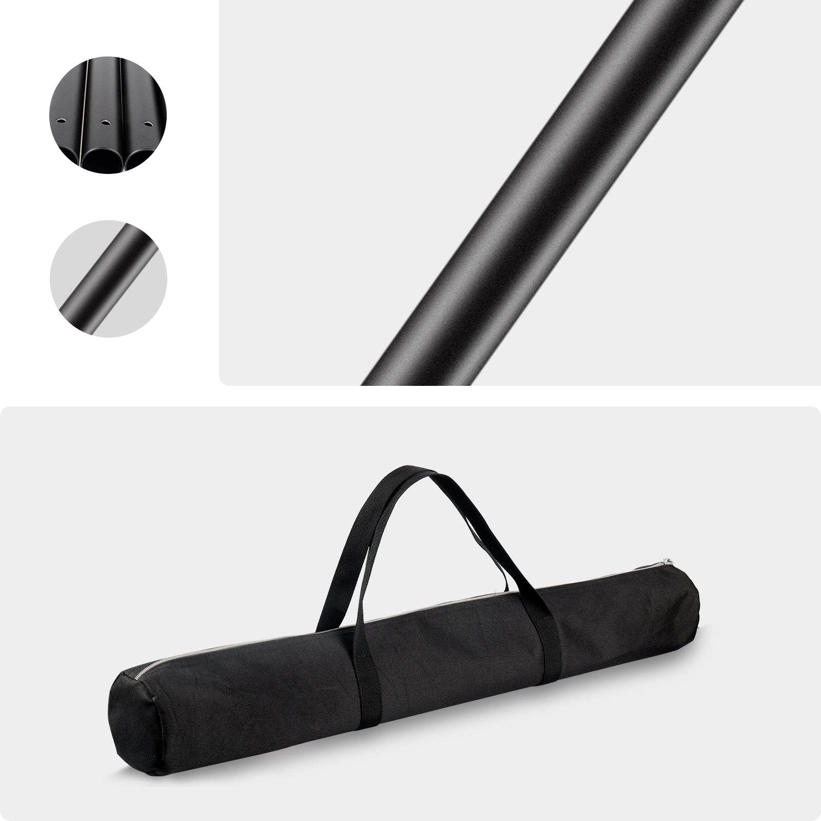 テント　ポール Amazon.co.jp: EC Outdoor タープ テント ポール 2本セット 三段