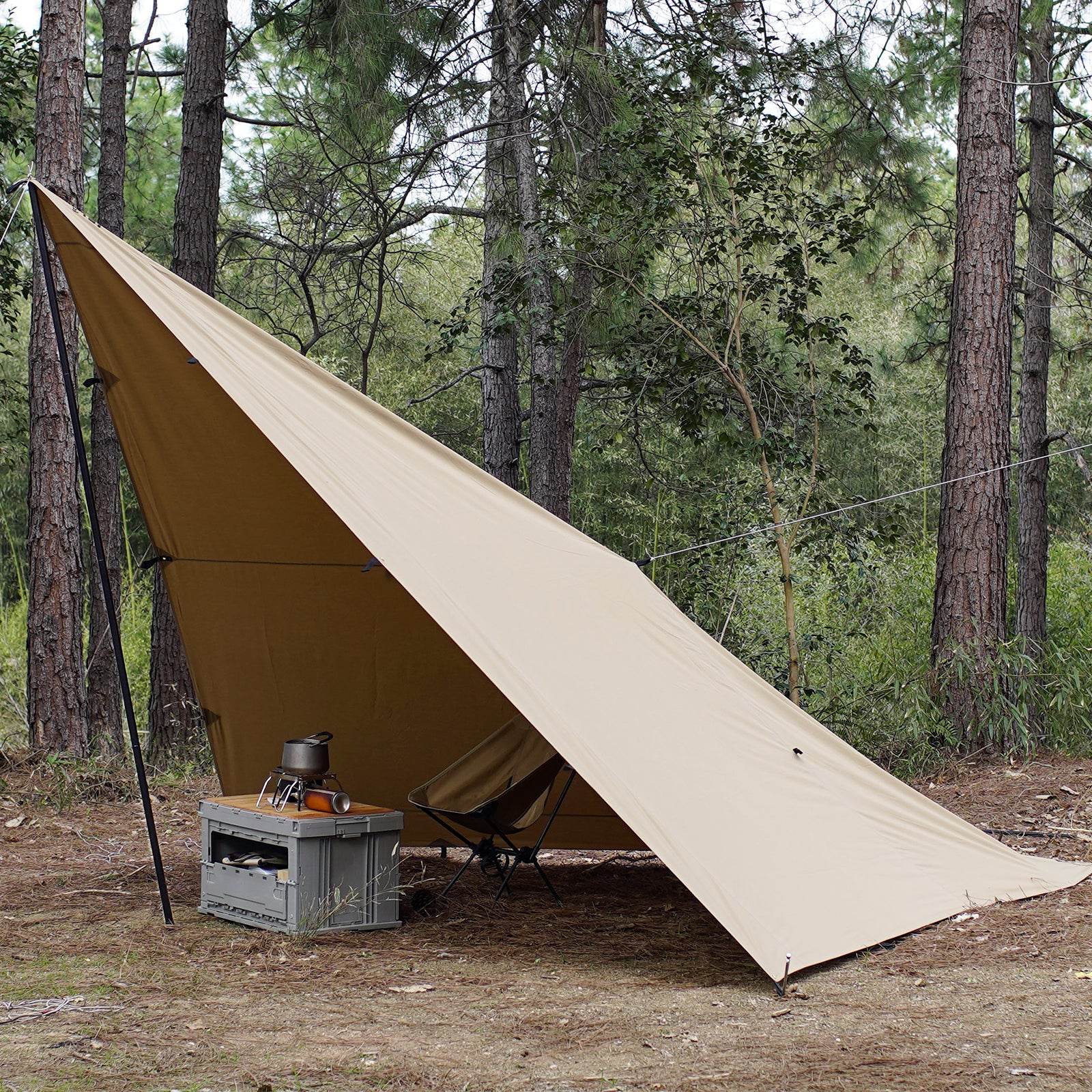 オレンジ ハングアウト 木製タープポール4本セット 楽天市場】○Hang Out × Mikan コラボ Wood Pole 2400 MKN-H2400
