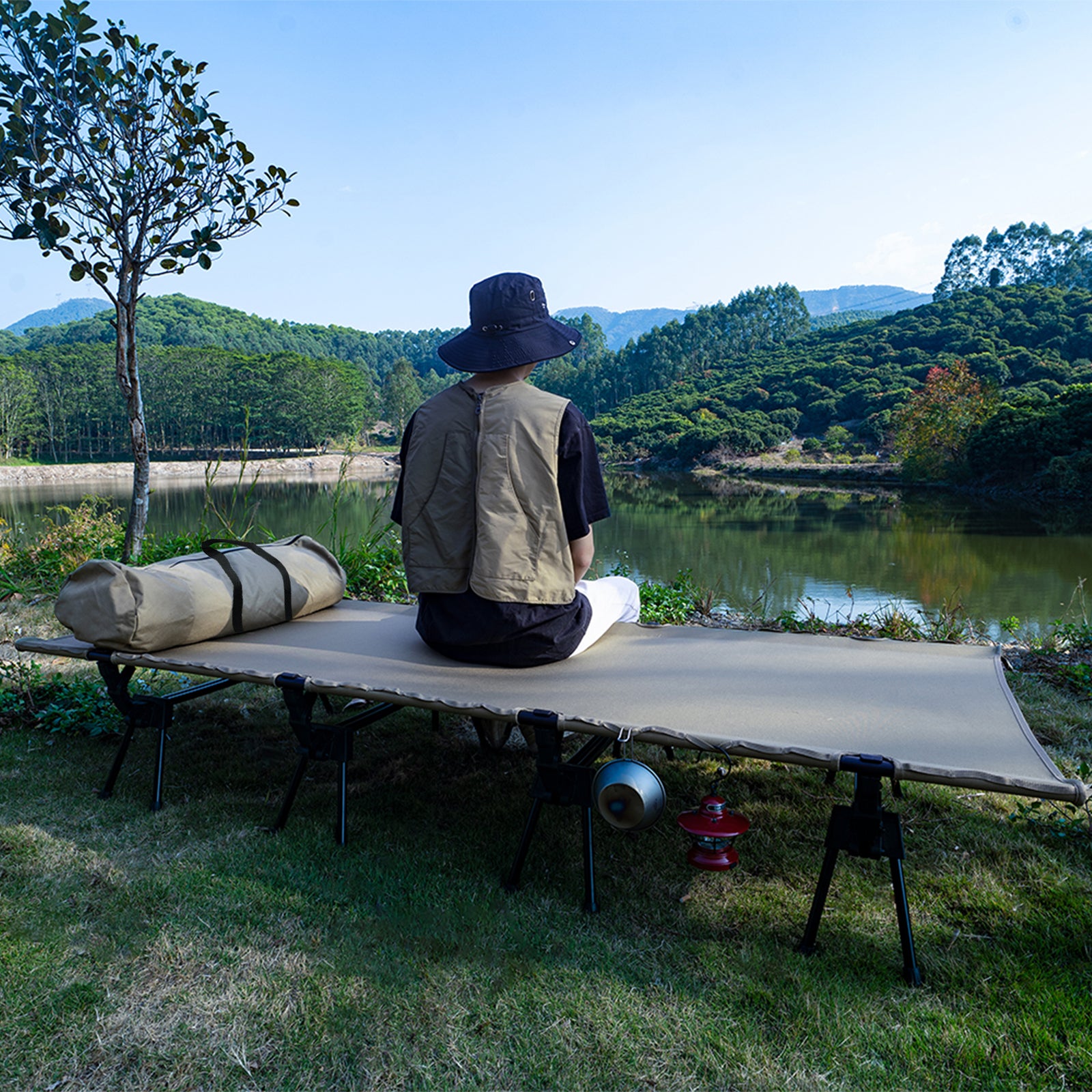 タイムセール中】GOGlamping SKY EYE 自立式テントTC