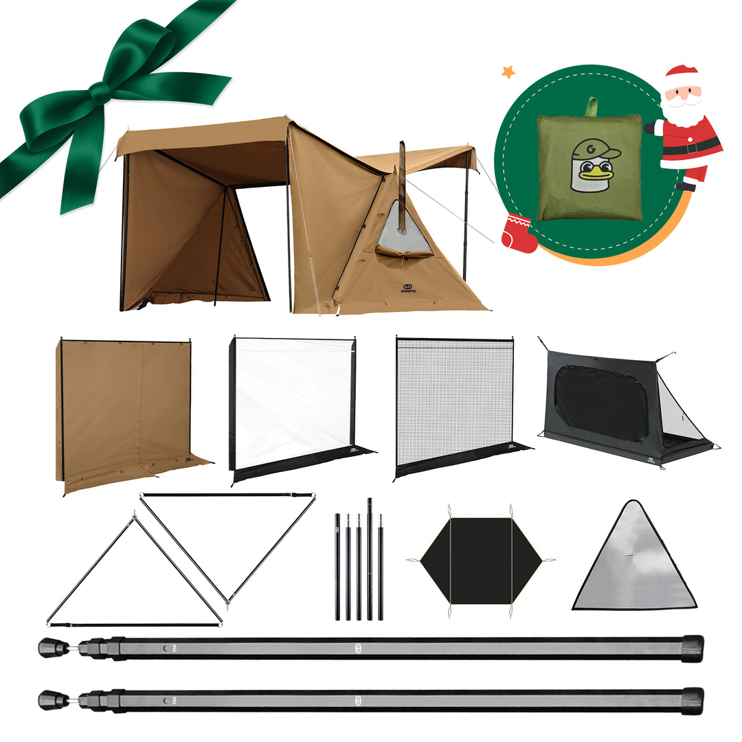 【クリスマス限定セット】【特価45880円】パップテント セット　10点