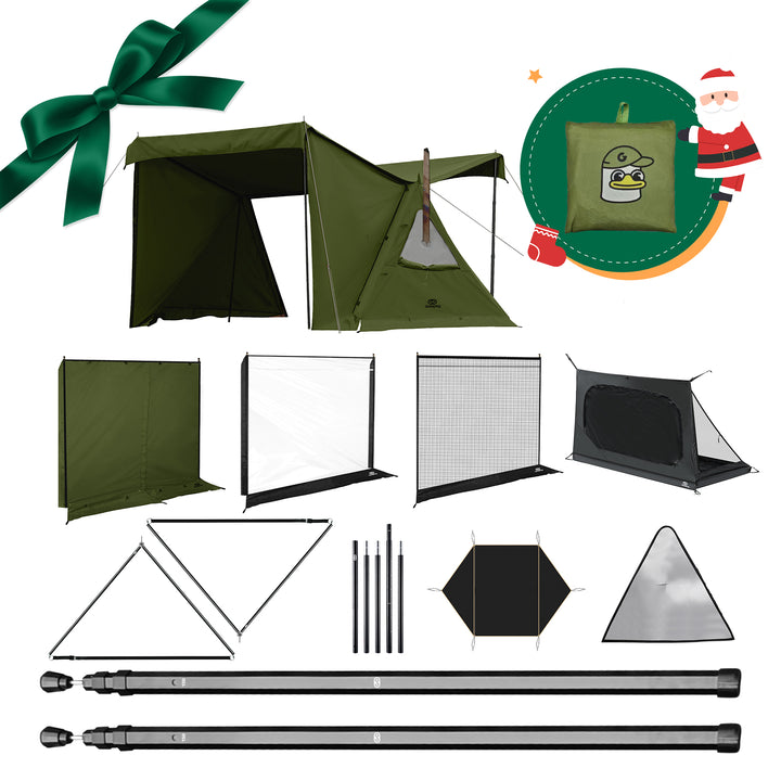 【クリスマス限定セット】【特価45880円】パップテント セット　10点