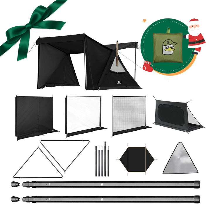 【クリスマス限定セット】【特価45880円】パップテント セット　10点