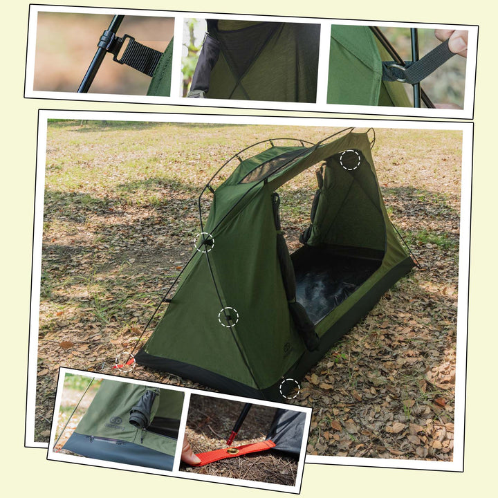 【GW Sale】【25％OFF】【テントセット】SKY EYE 自立式 テント TC & 専用フライシート