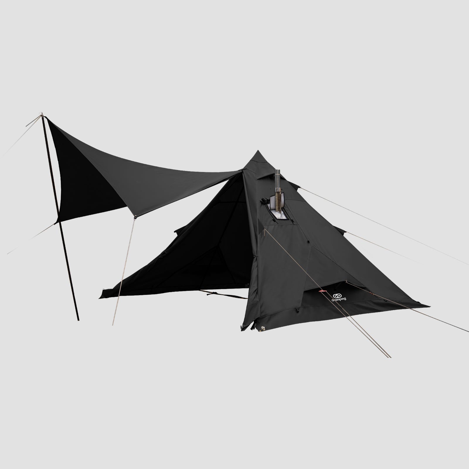 タイムセール中】GOGlamping 山稜二又ティピーテント TC