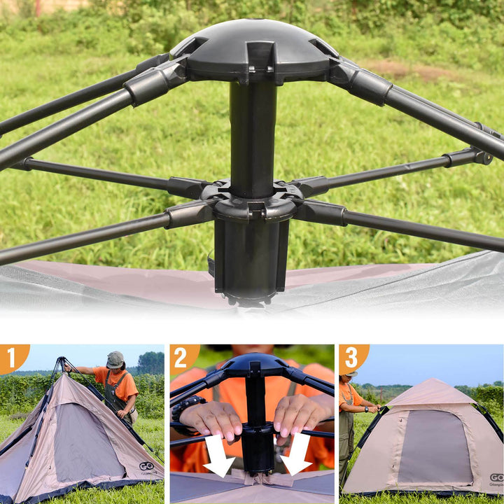 【15％OFF】【絶版品】RAKUEN ワンタッチテント 1 - 2人用 - GOGlamping