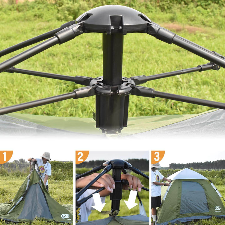【15％OFF】【絶版品】RAKUEN ワンタッチテント 1 - 2人用 - GOGlamping