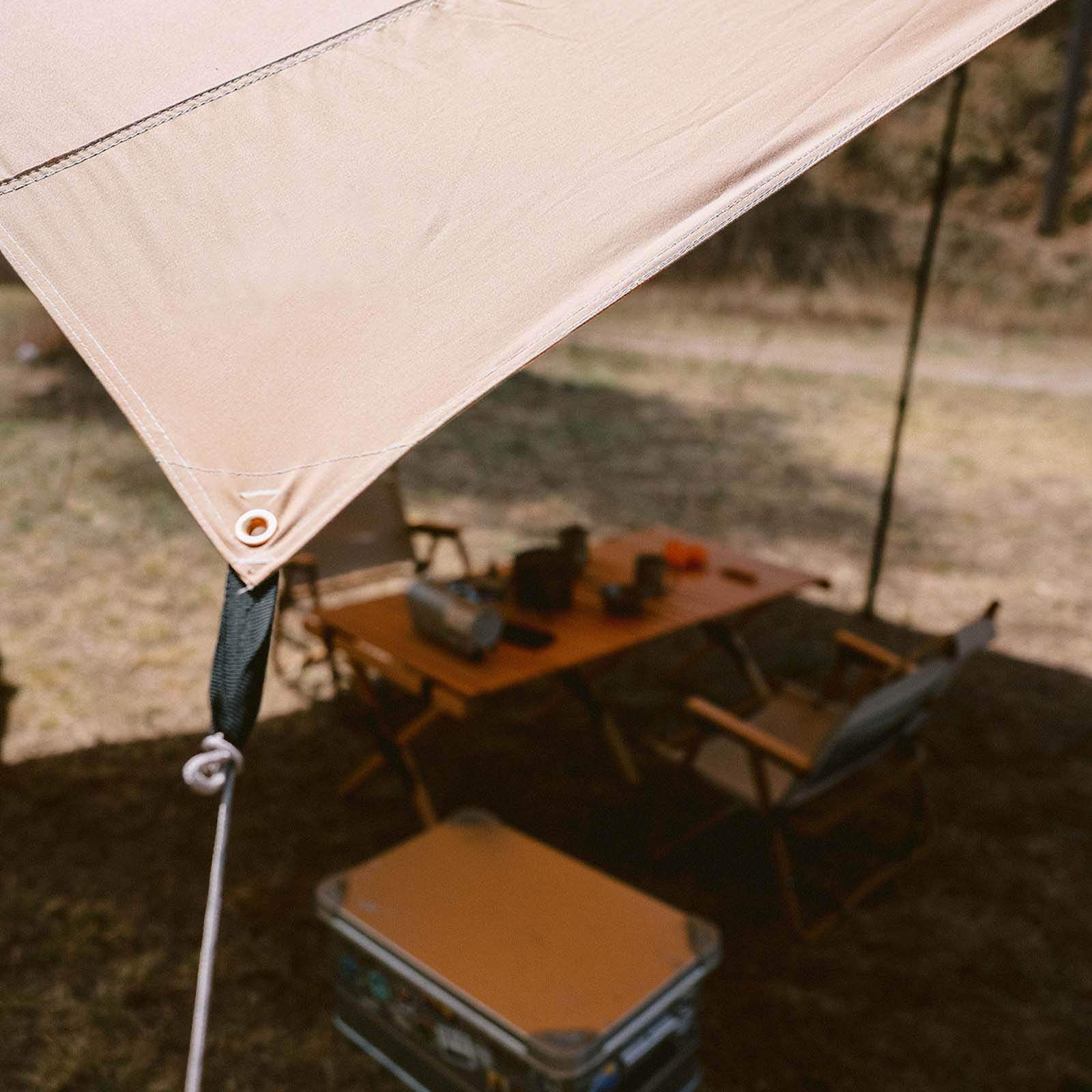 【絶版品/美品】GOGlamping TSUBASA ヘキサ TC タープ GOGlamping TSUBASA ヘキサタープ TC4.2x4.1m