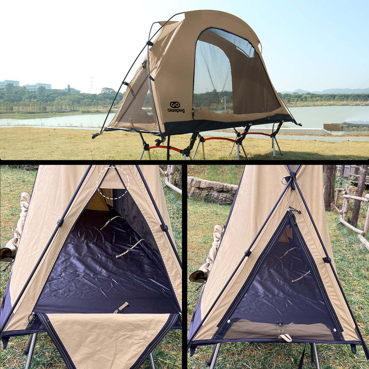 【GW Sale】【25%OFF】SKY EYE CT 自立式 コットテント TCセット