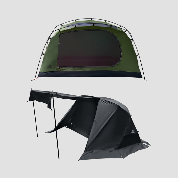 【Prime Day】【20％OFF】SKY EYE 自立式 テント TC & 専用フライシート