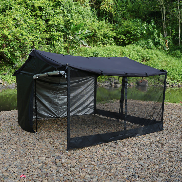 【新製品】【キャンプ祭り】【25％OFF】HENKAKU スクエアタープ テント TC&オプションパーツ