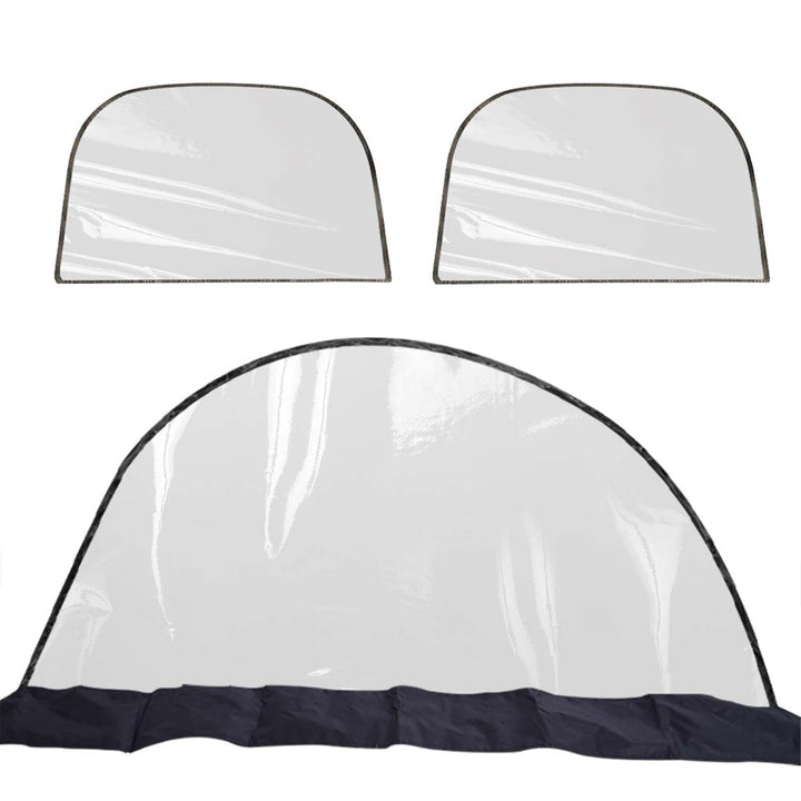 【セット入り】カヌー 自立式 トンネルテント専用 TPUドア&TPUウィンドウ