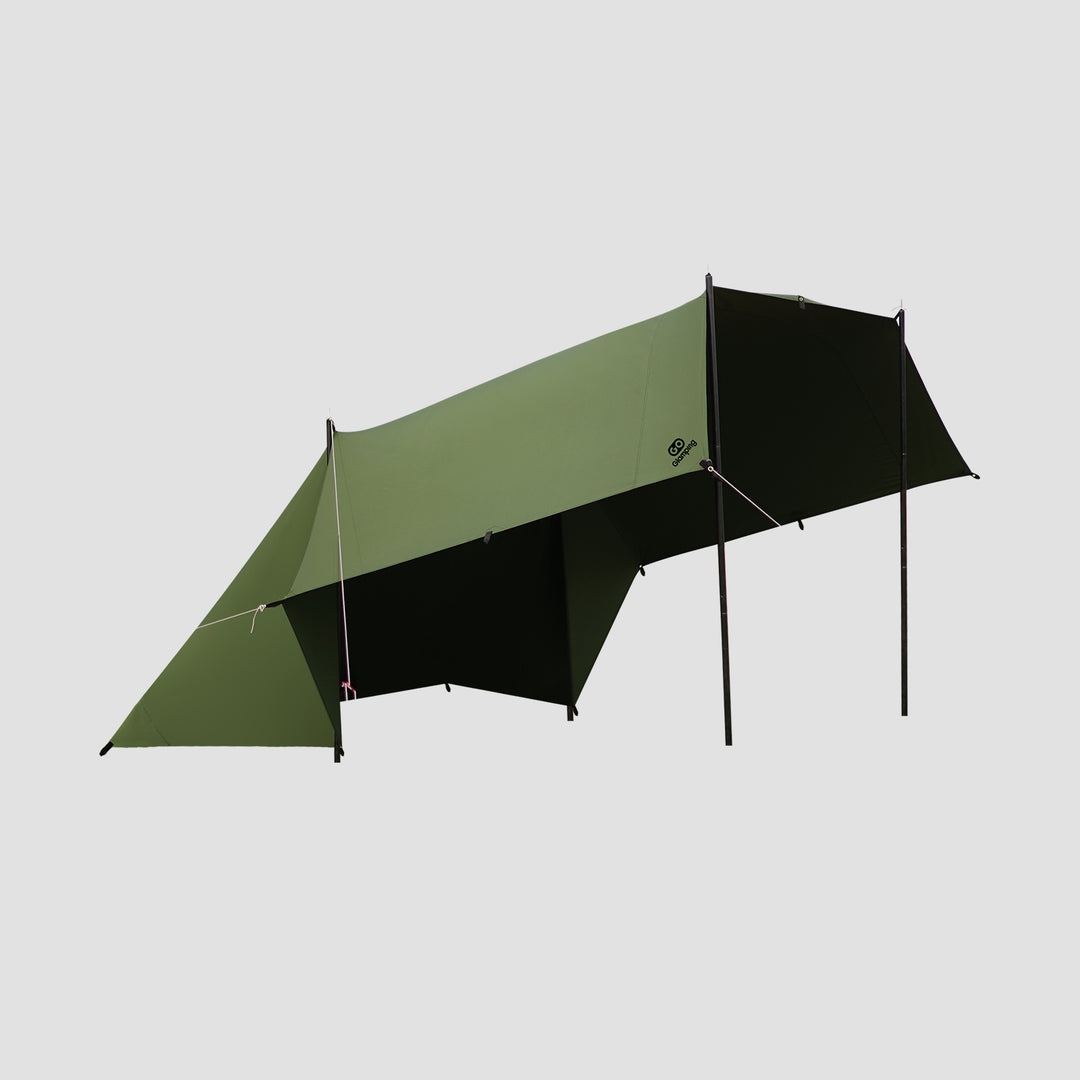 【10％OFF】HENGEN+ スクエアタープ TC 295/350/400