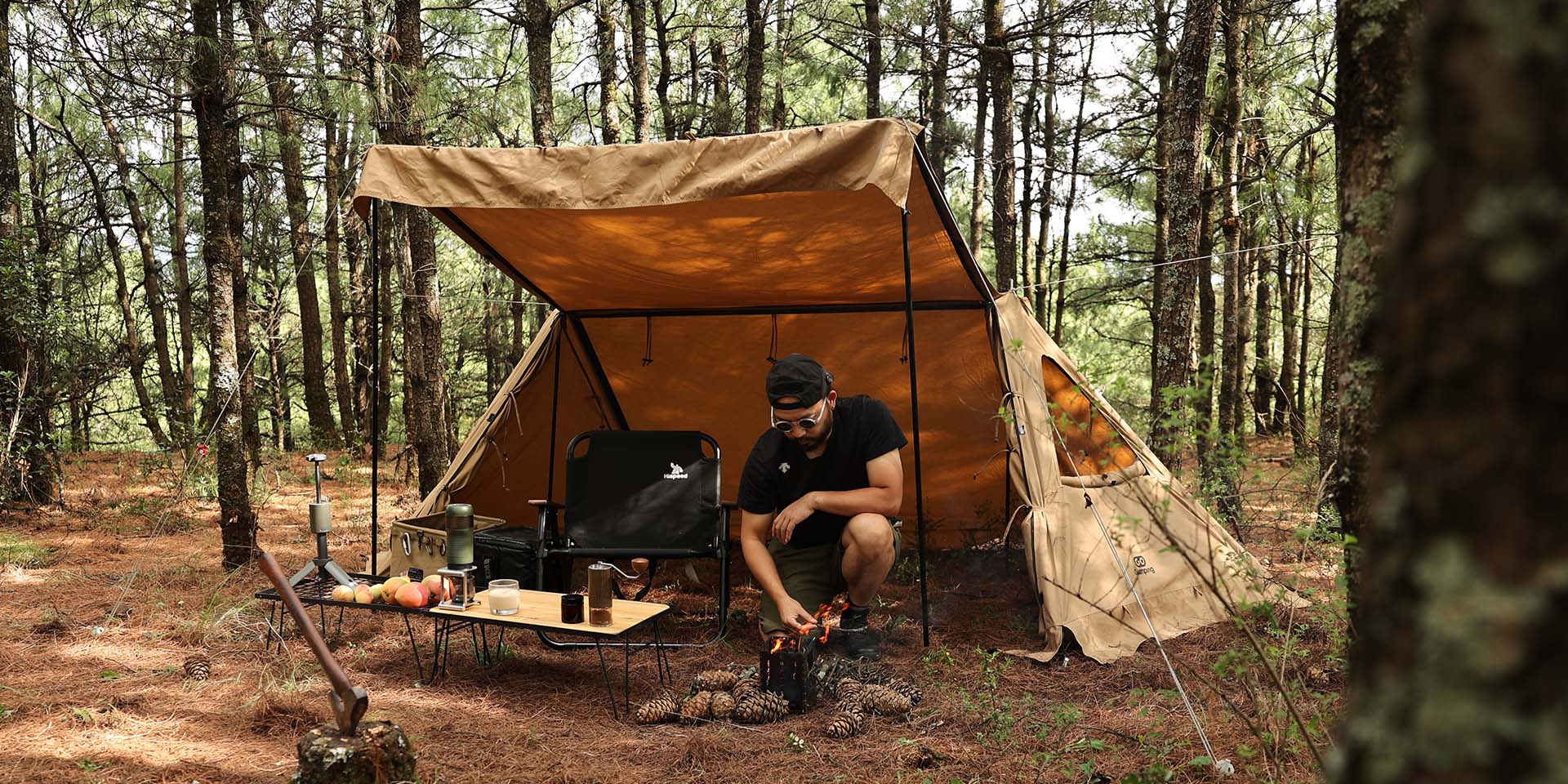 （週末セール）GO Glamping テント＋DODポール 10％OFF】タープポール テントポール – GOGlamping