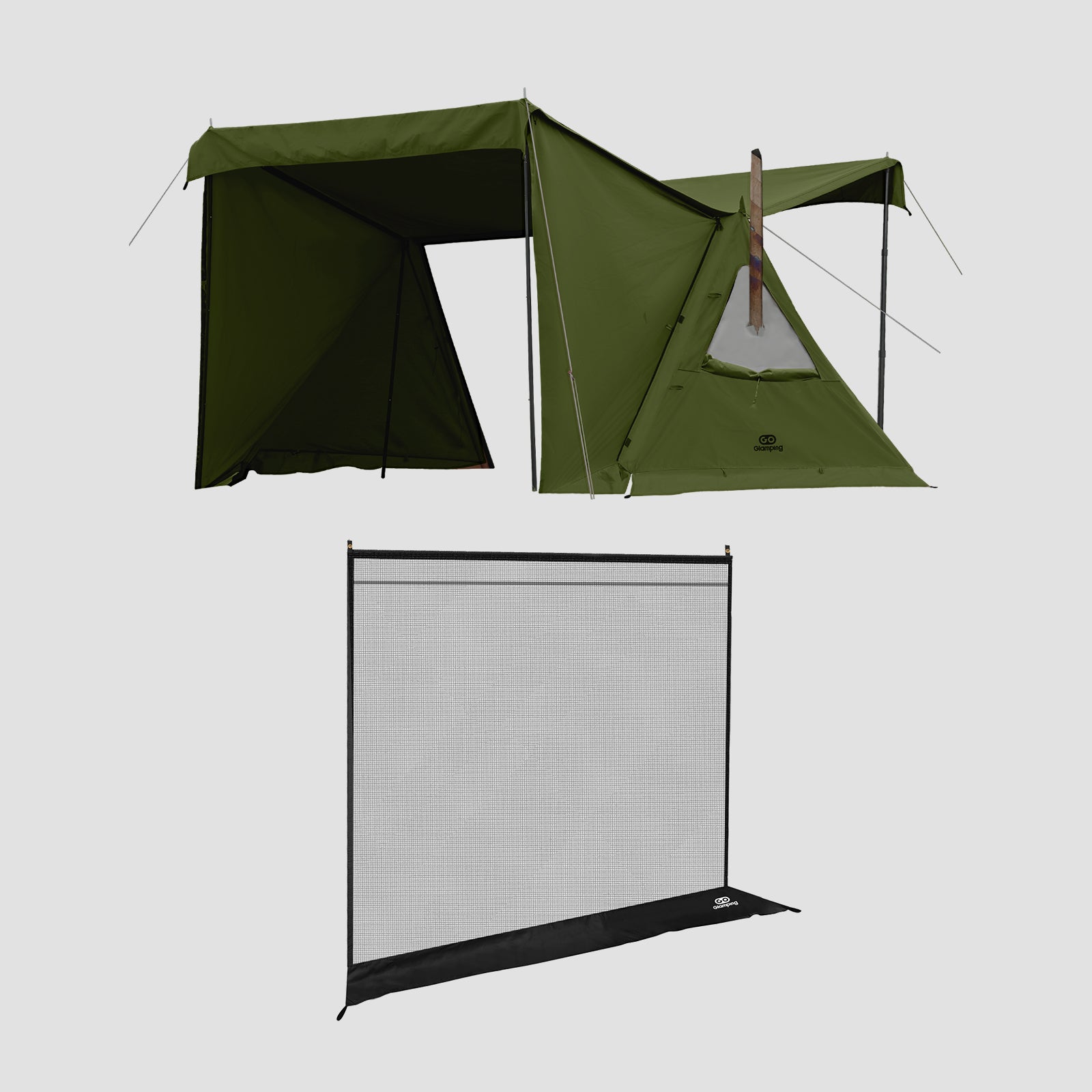 GOGlamping G・G PUP2.0 パップテント&専用 メッシュ幕