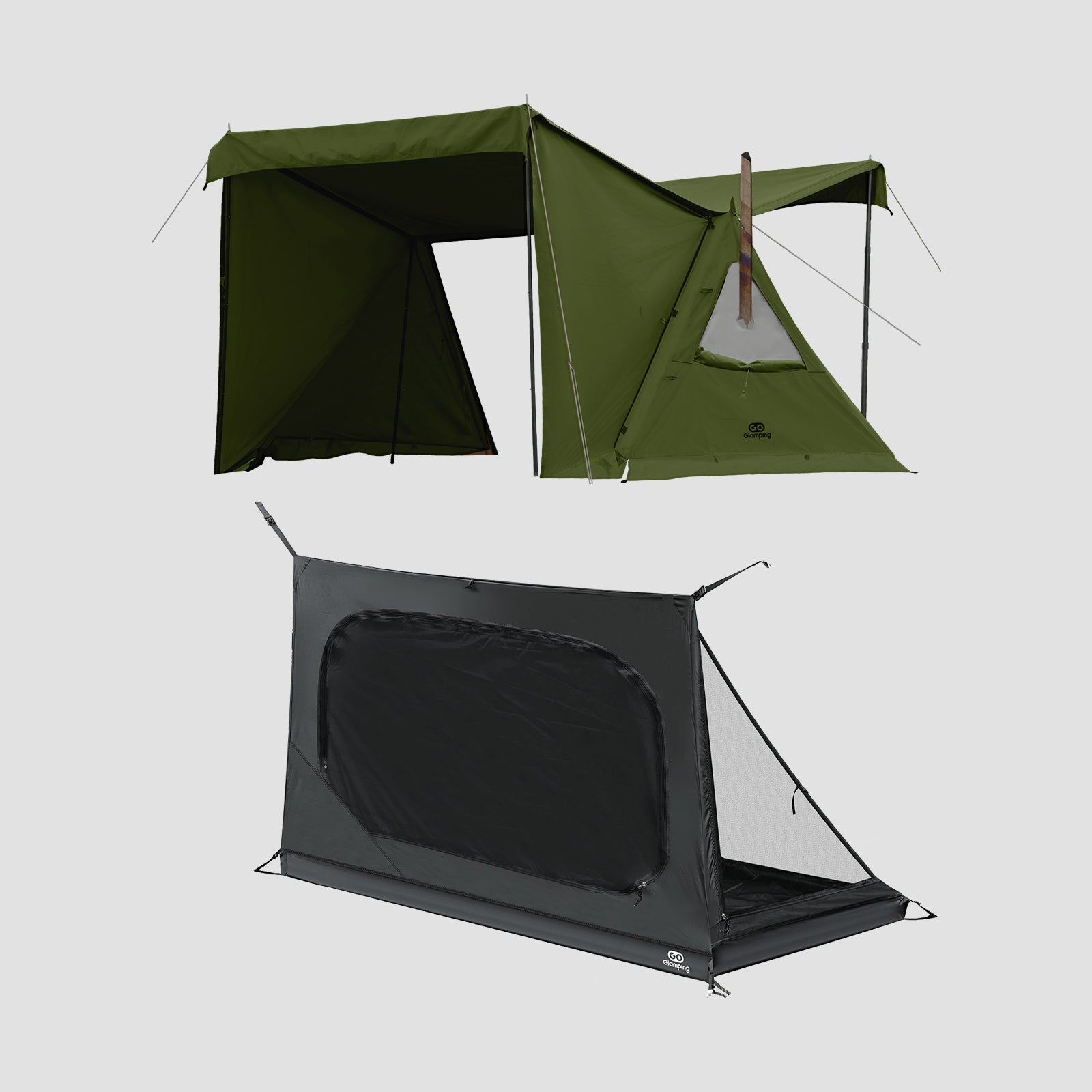 GOGlamping G・G PUP2.0 TCパップテント&専用インナーテント