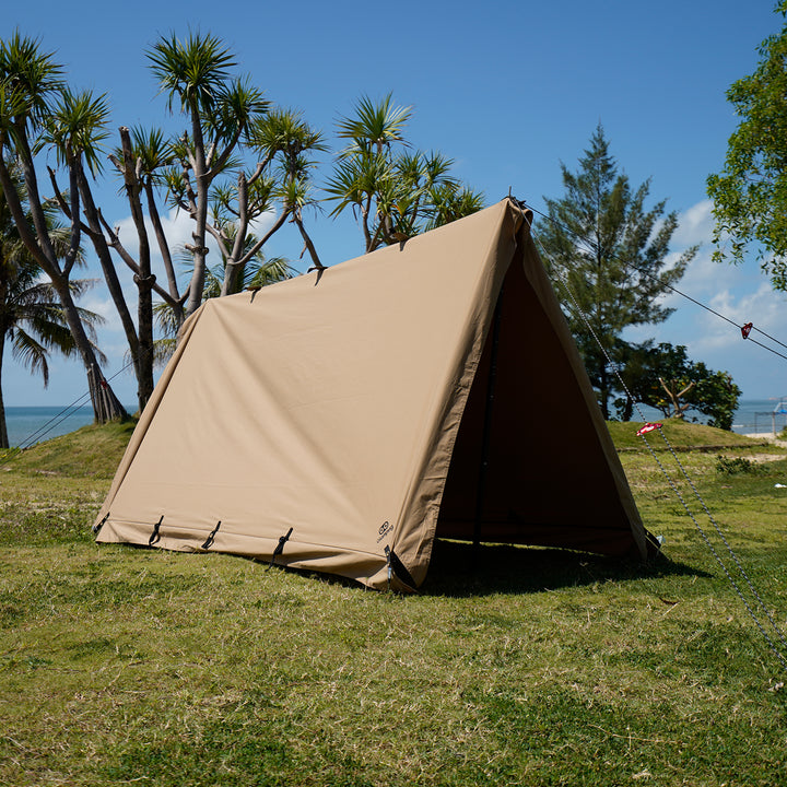 【新製品】【キャンプ祭り】【25％OFF】HENKAKU スクエアタープ テント TC&オプションパーツ