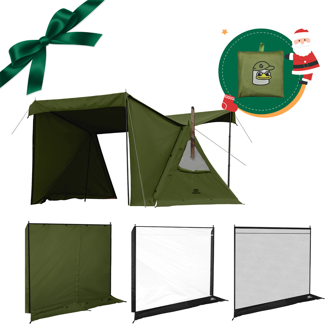 【クリスマス限定セット】【特価26980円】パップテント セット　4点