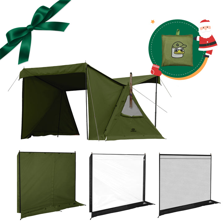 【クリスマス限定セット】【特価26980円】パップテント セット　4点