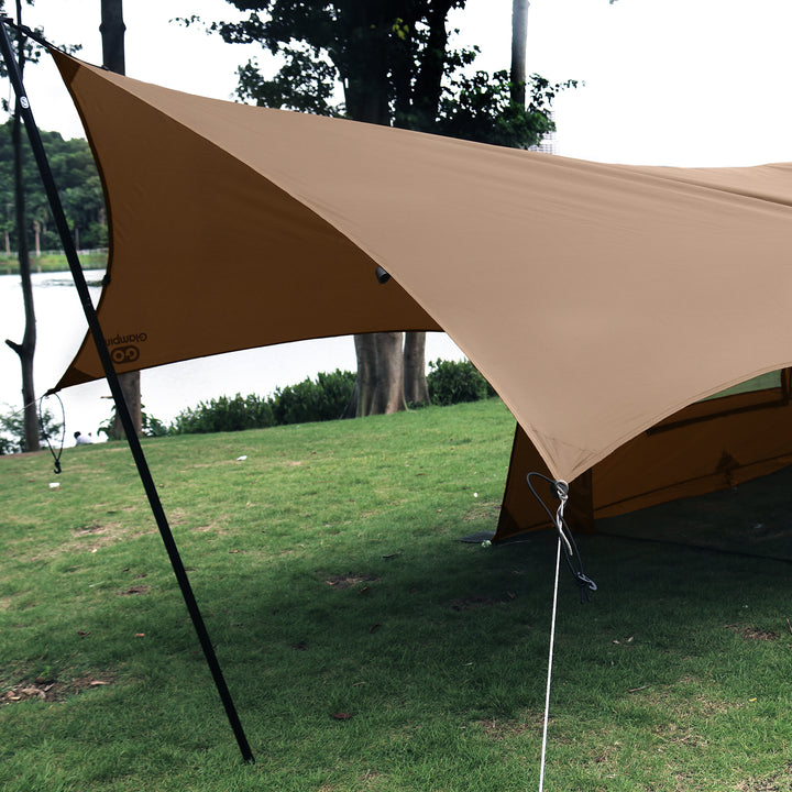 【GW Sale】【15%OFF】KANU TARP ヘキサタープ カヌー自立式トンネルテント専用