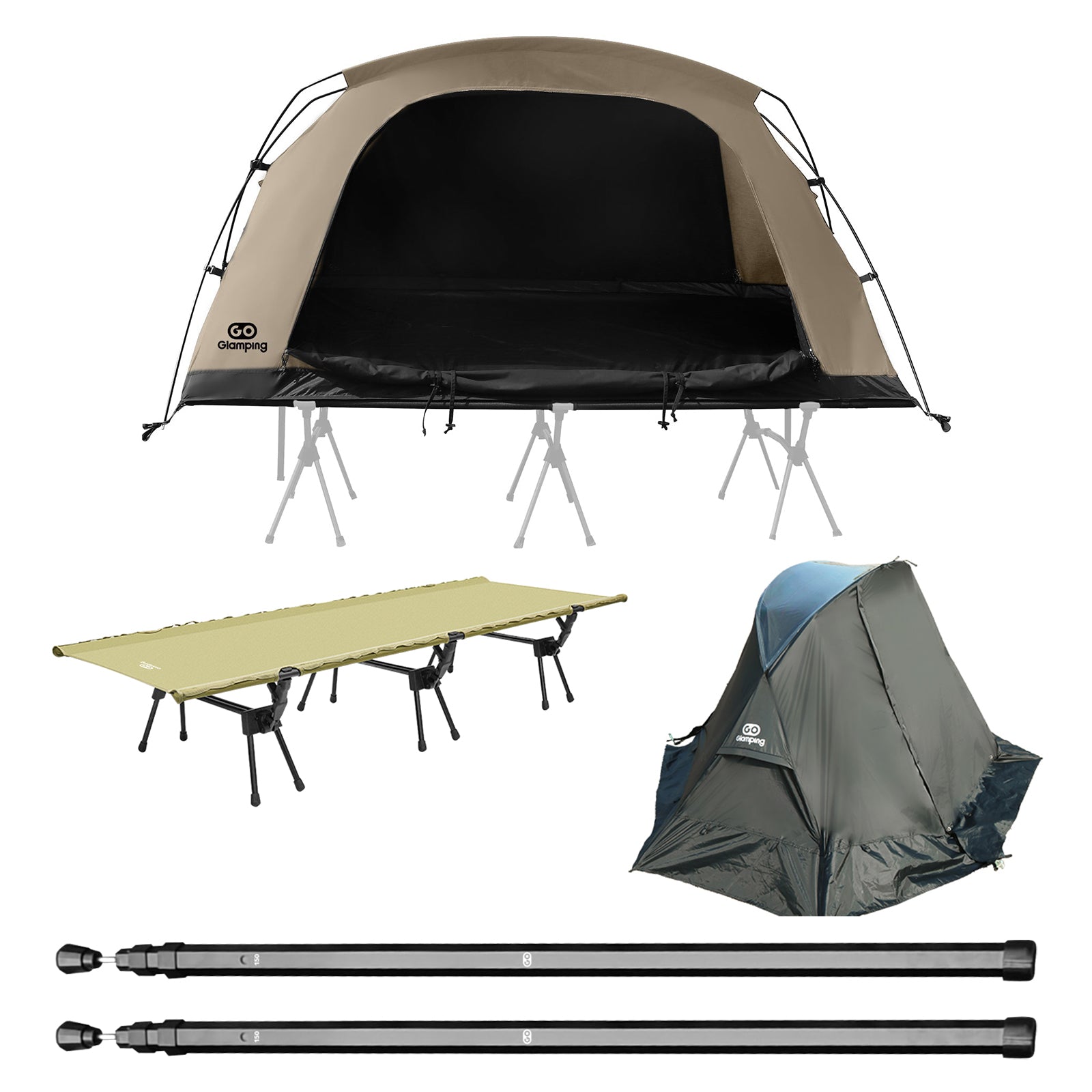 GOGlamping SKY EYE CT 自立式 コットテント TC セット