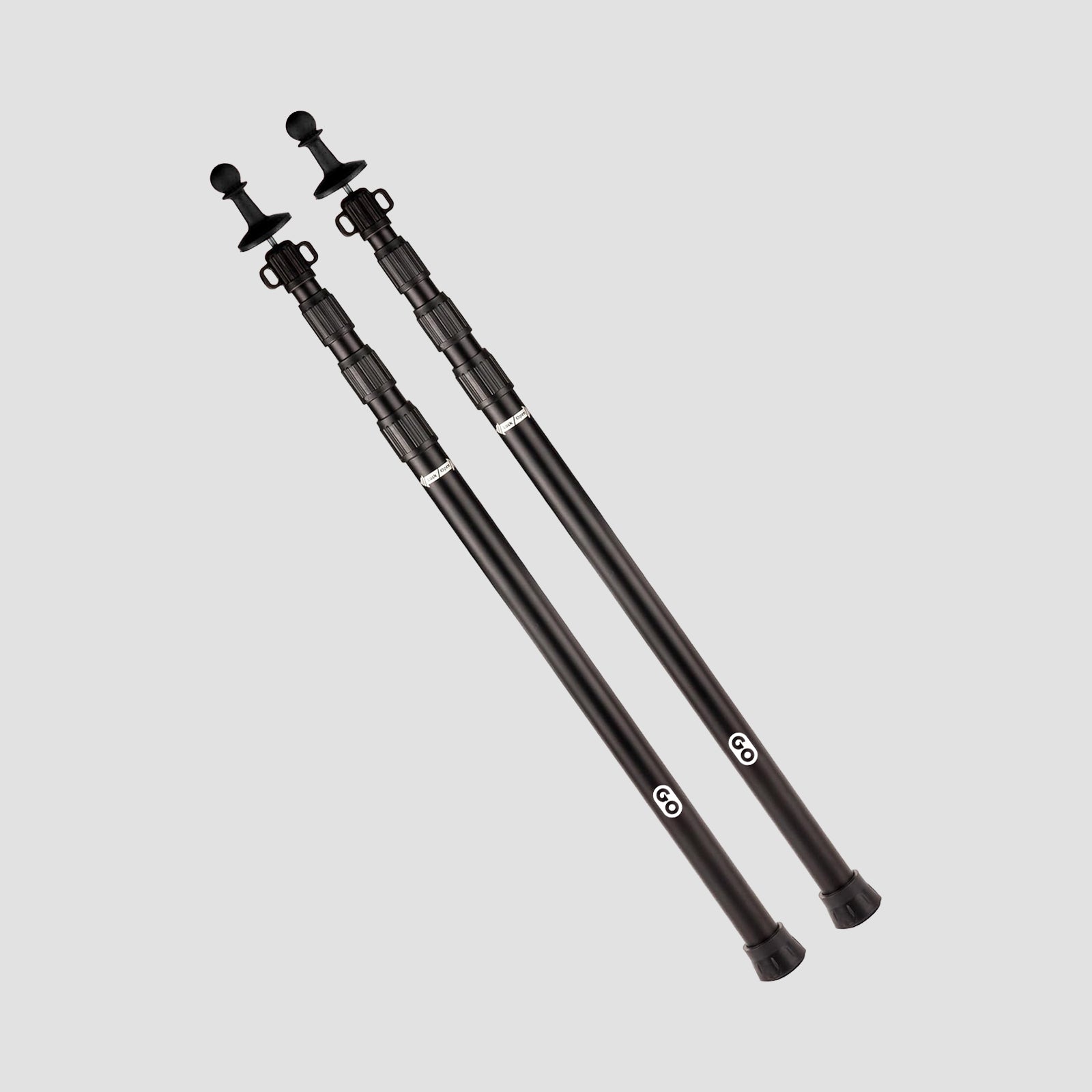 伸縮式アルミタープポール 2本セット｜88～265cm・直径31mm｜GOGlamping