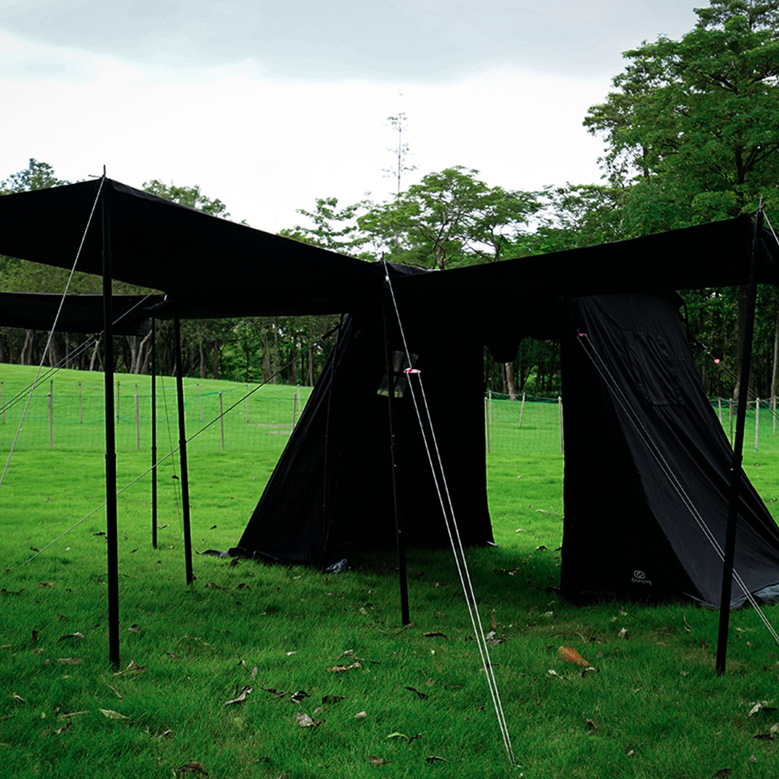 CABIN ロッジテント TC 専用TC幕 タイムセール中】GOGlamping G・G PUP 2.0パップテント専用TPU前幕