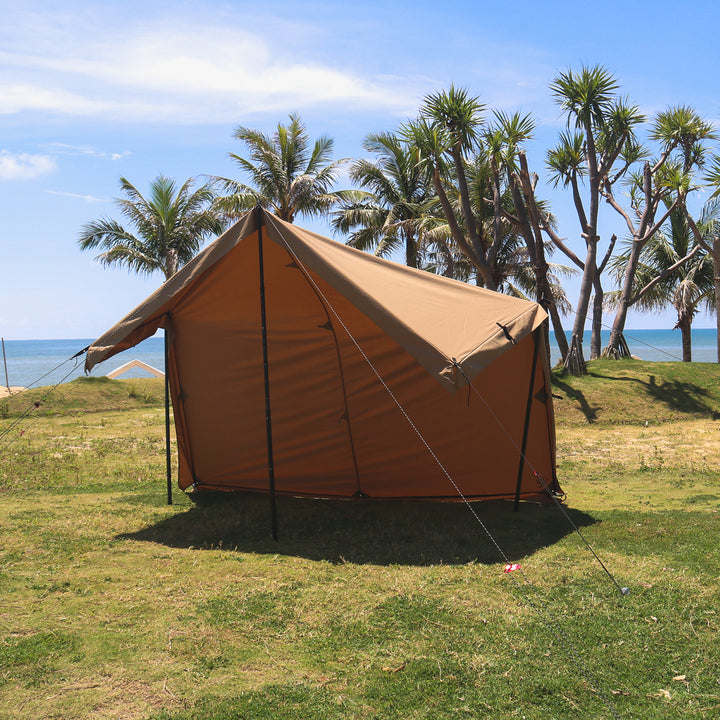 【新製品】【キャンプ祭り】【25％OFF】HENKAKU スクエアタープ テント TC&オプションパーツ