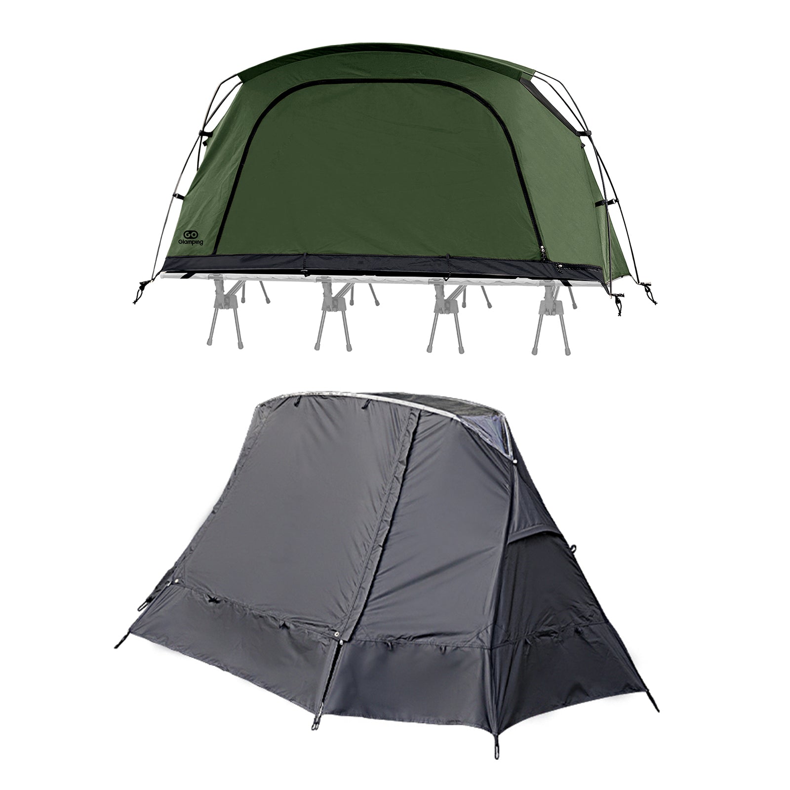 GOGlamping SKY EYE 自立式 テント TC & 専用フライシート
