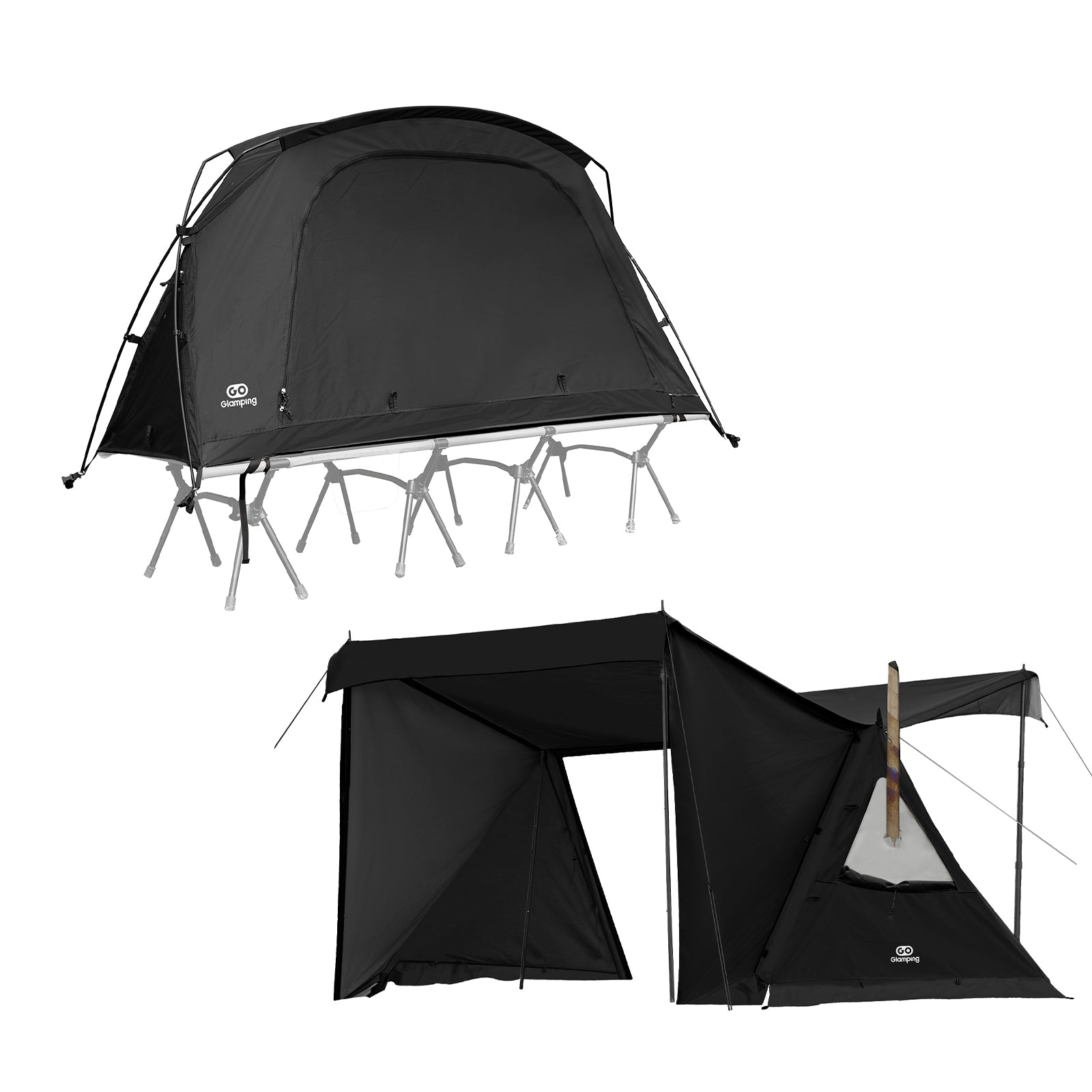 GOGlamping SKY EYE CT 自立式 コットテント TC & フライシート
