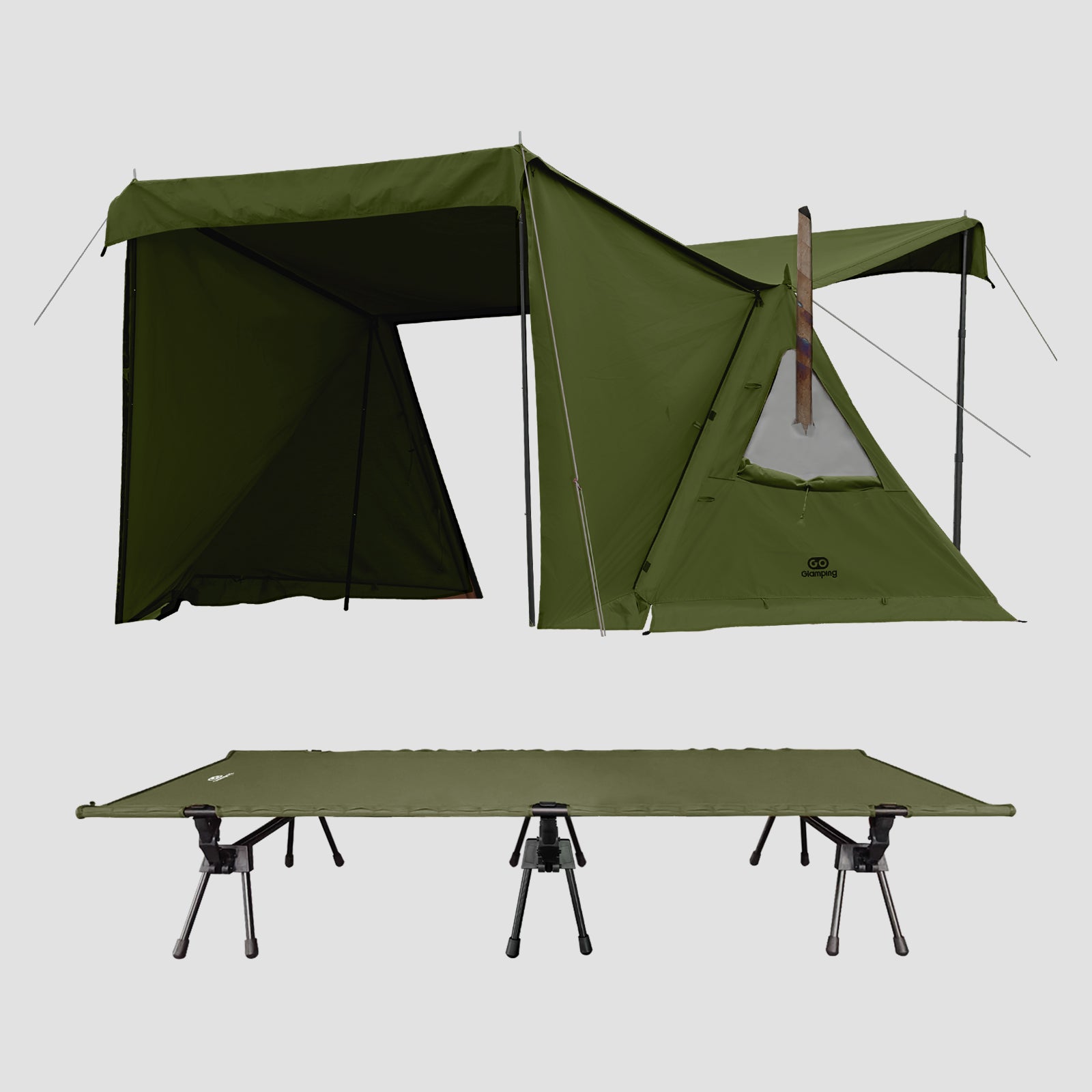 GOGlamping G・G PUP2.0 TCパップテント&専用インナーテント