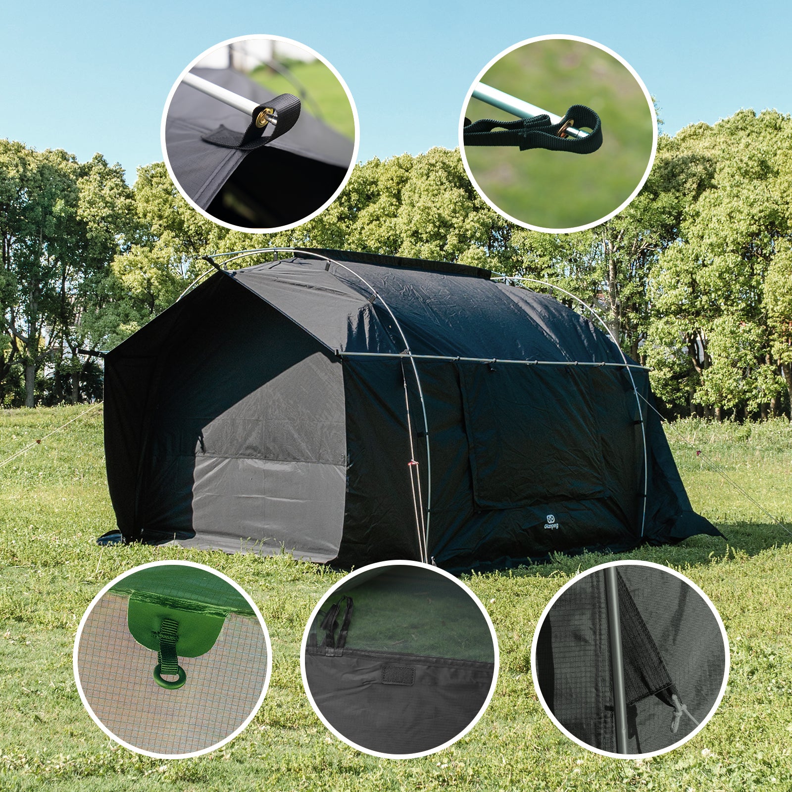 GOGlamping SKY EYE CT 自立式 コットテント TC & フライシート GOGlamping SKY EYE CT 自立式 コットテント TC & フライシート