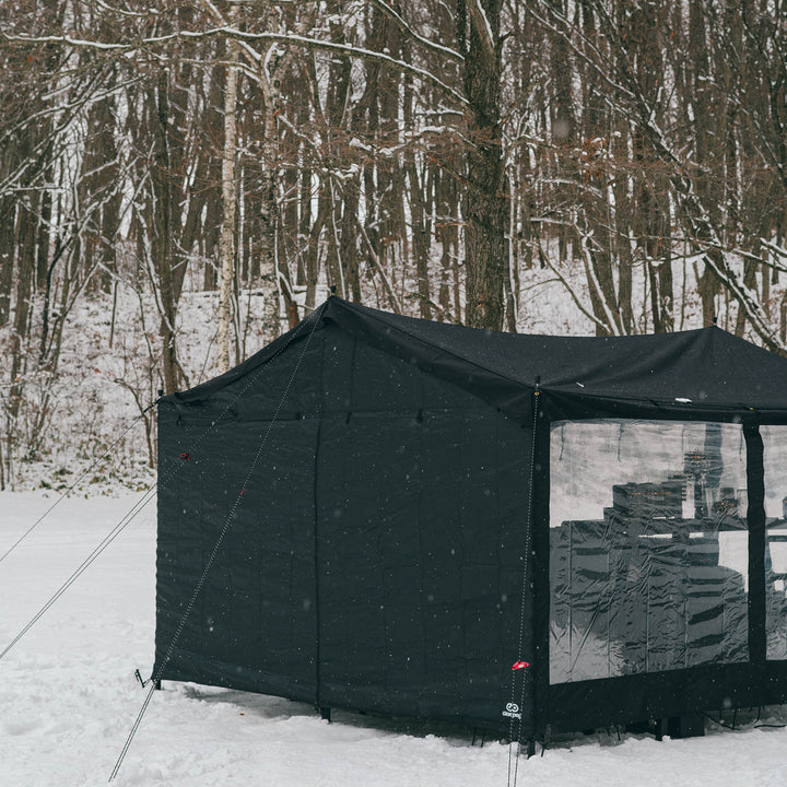 【新製品】【25％OFF】HENKAKU スクエアタープ テント TC&オプションパーツ