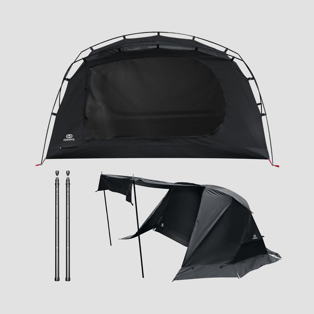 【Prime Day】【22％OFF】SKY EYE 自立式 テント TC & 専用フライシート & GO六角伸縮ポ一ル