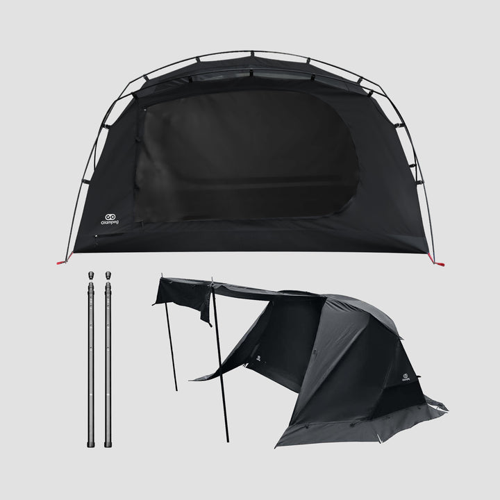 【Prime Day】【22％OFF】SKY EYE 自立式 テント TC & 専用フライシート & GO六角伸縮ポ一ル