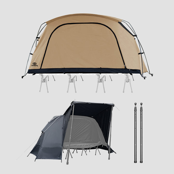 【Prime Day】【20％OFF】SKY EYE CT PLUS 自立式 コットテント TC セット 3点