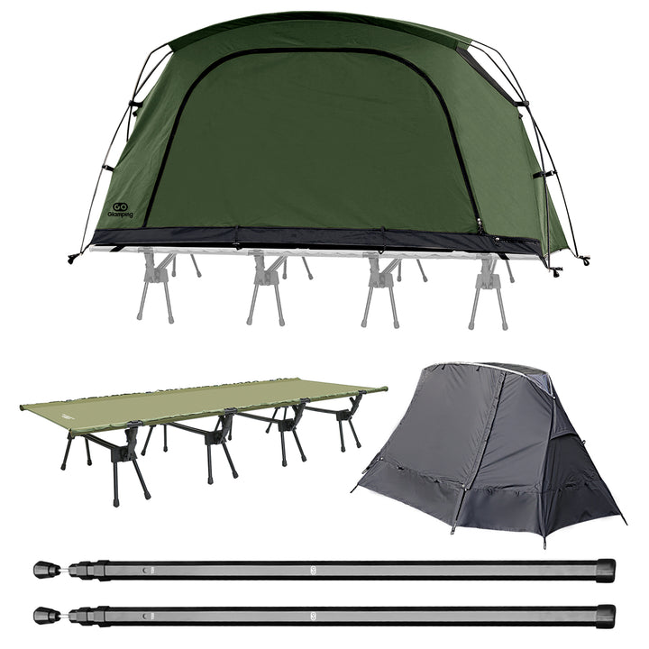 【20％OFF】SKY EYE CT PLUS 自立式 コットテント TC セット 4点