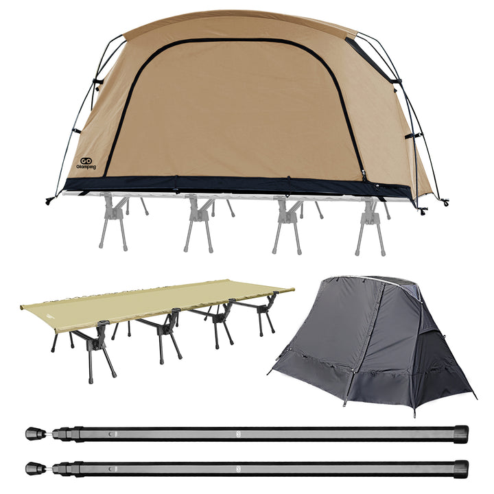 【20％OFF】SKY EYE CT PLUS 自立式 コットテント TC セット 4点